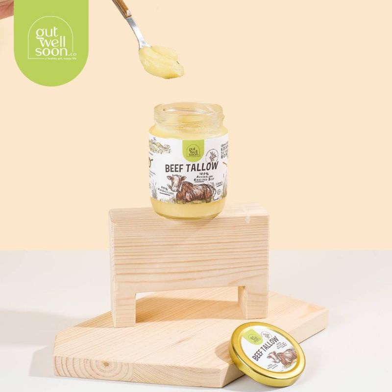 BEEF TALLOW GUT WELL SOON | LEMAK SAPI GRASSFED | GOOD FAT MPASI BB BOOSTER HALAL