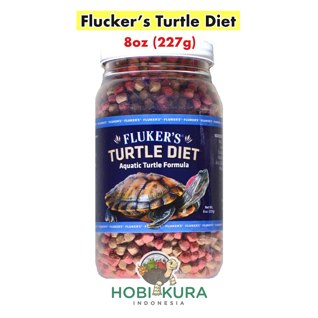 Fluker Aquatic Turtle Diet / Pelet Makanan Kura Air Brazil Res Albino