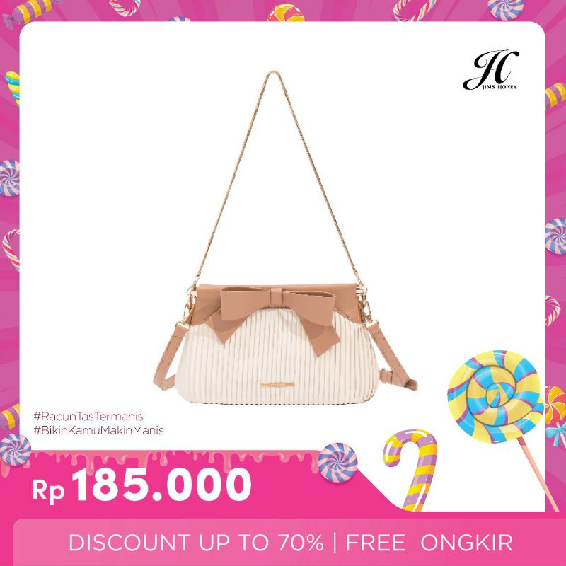 TAS CANTIK MAGNET TERBARU JIMS HONEY VIORA BAG ORIGINAL FREE BOX