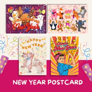 Kartu Pos / Postcard Edisi Tahun Baru (New Year)