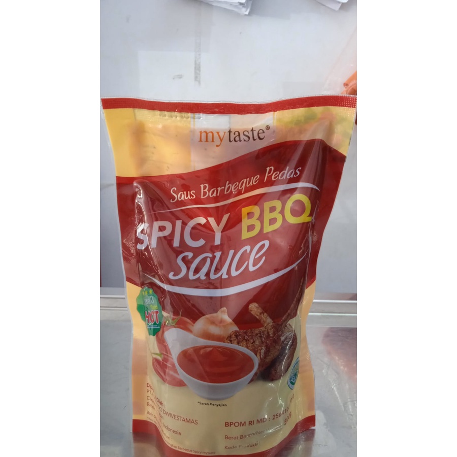 

MY TASTE SPICY BARBEQUE LEVEL 3 500GR / SAUS BARBEKIU PEDAS/BBQ