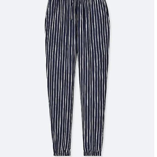 UNIQLO DRAPE PANTS / JOGGER PANTS / CELANA UNIQLO [ORIGINAL] - L Ungu