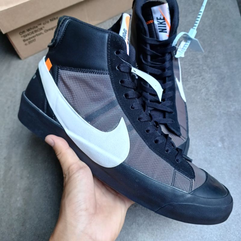 Nike Blazer Mid Off-White Off White Grim Reaper Black
