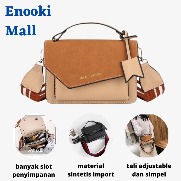 Tas Selempang Wanita Terbaru 2 Tali JM Fashion Tas Import Fashion Model Terbaru 2021 Kekinian SL51 /