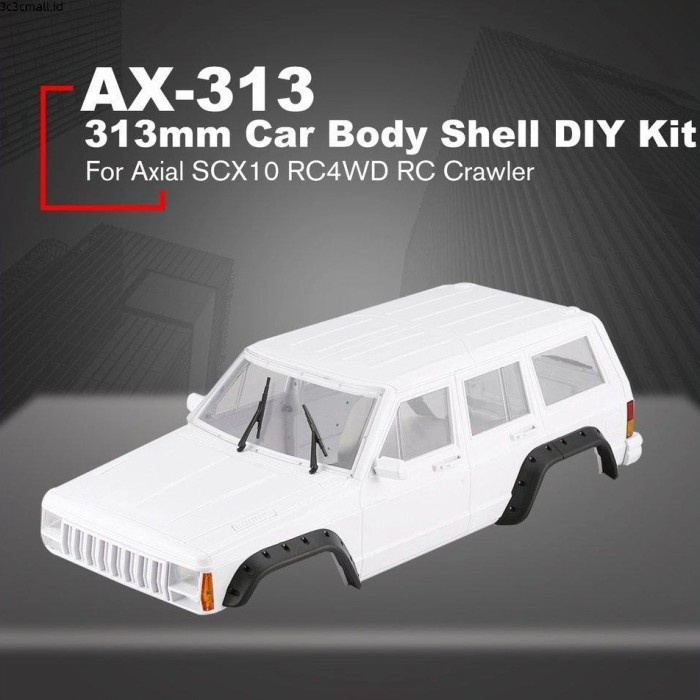 Hard body jeep Cherokee 313 Rc Axial scx10 Trx-4 Rc4wd RGT RC 1/10