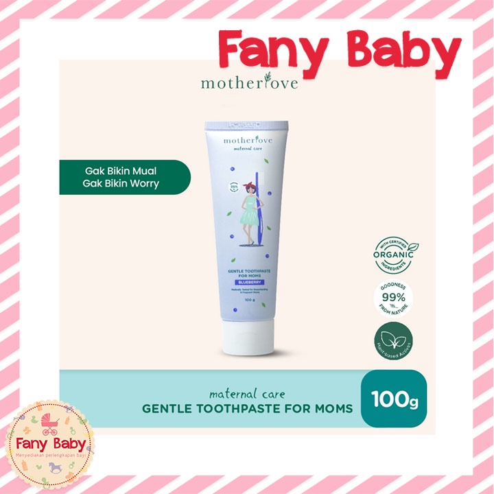 MOTHERLOVE GENTLE TOOTHPASTE FOR MOMS 100GR