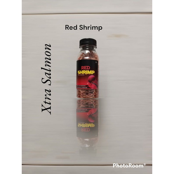 Udang Kering Red Shrimp Xtra Salmon Floating | PAKAN IKAN NGAPUNG