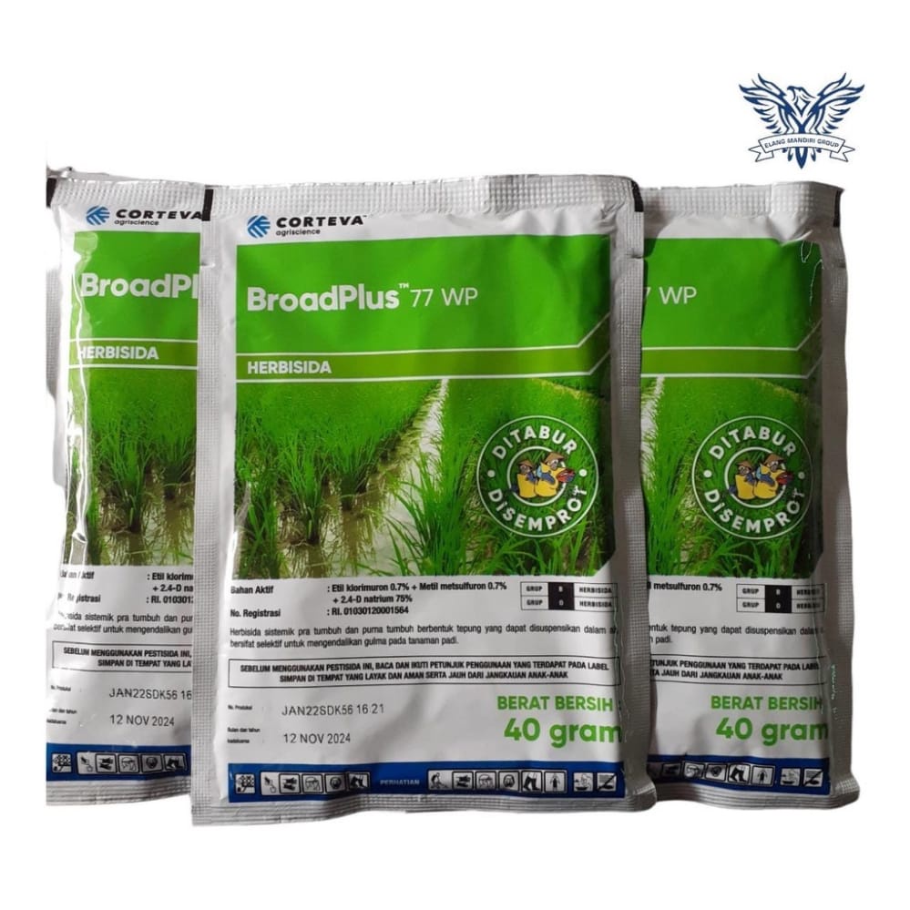 Herbisida Broadplus Broad plus 40G 77 WP PENGGANTI ALLY PLUS 77 WP pembasmi rumput