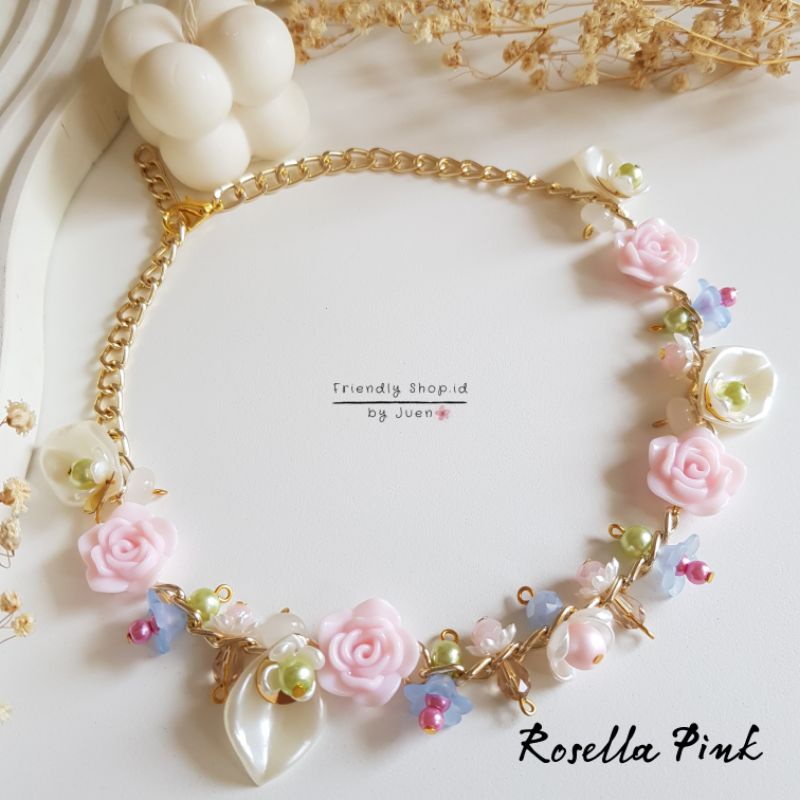 ROSELLA NECKLACE PREMIUM / KALUNG MANIK / KALUNG HIJAB / KALUNG KRISTAL / CHOOKER