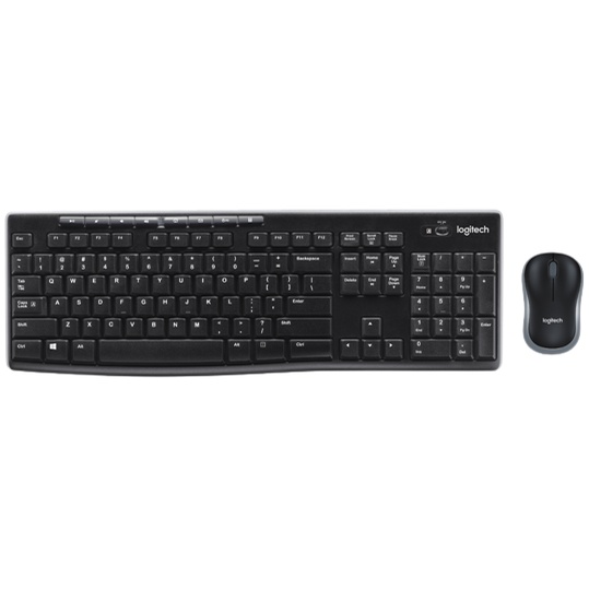 LOGITECH WIRELESS COMBO KEYBOARD MOUSE MK270 MK 270