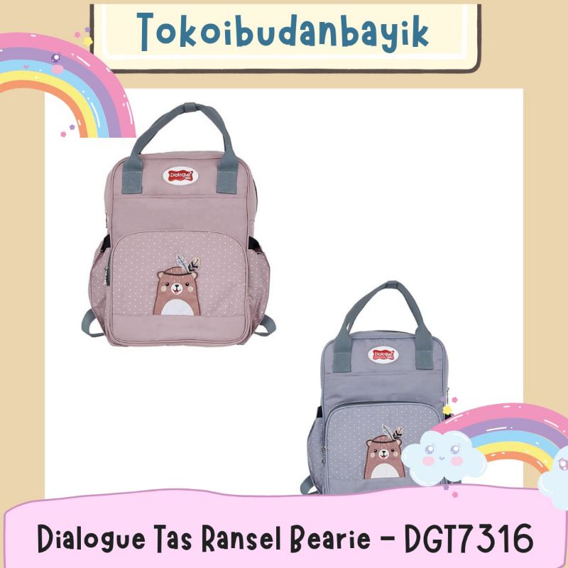 Dialogue Baby Tas Ransel Bearie Series - DGT7316