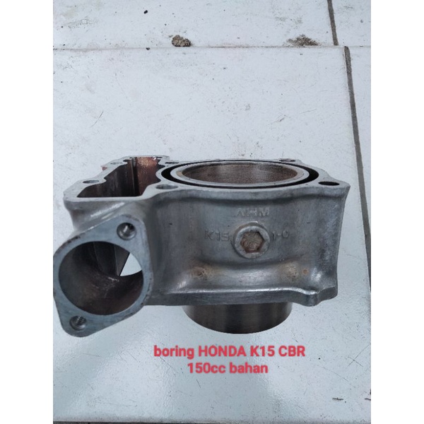 boring bahan  HONDA K15 CBR 150R seken original cabutan motor