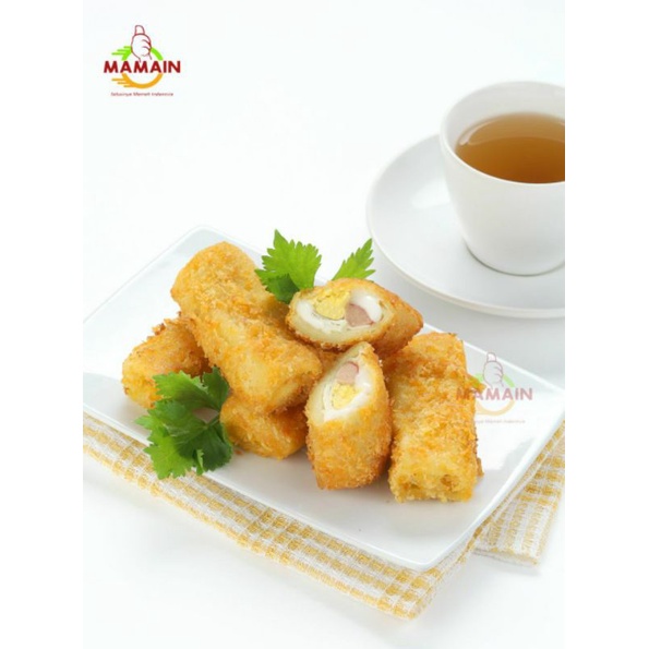 

Frozen Risoles Smoked Beef Mayo Isi 10 Mamain