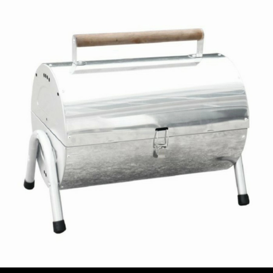 MASPION GRILL PAN DOUBLE SS BAKARAN ARANG PEMANGGANG ARANG