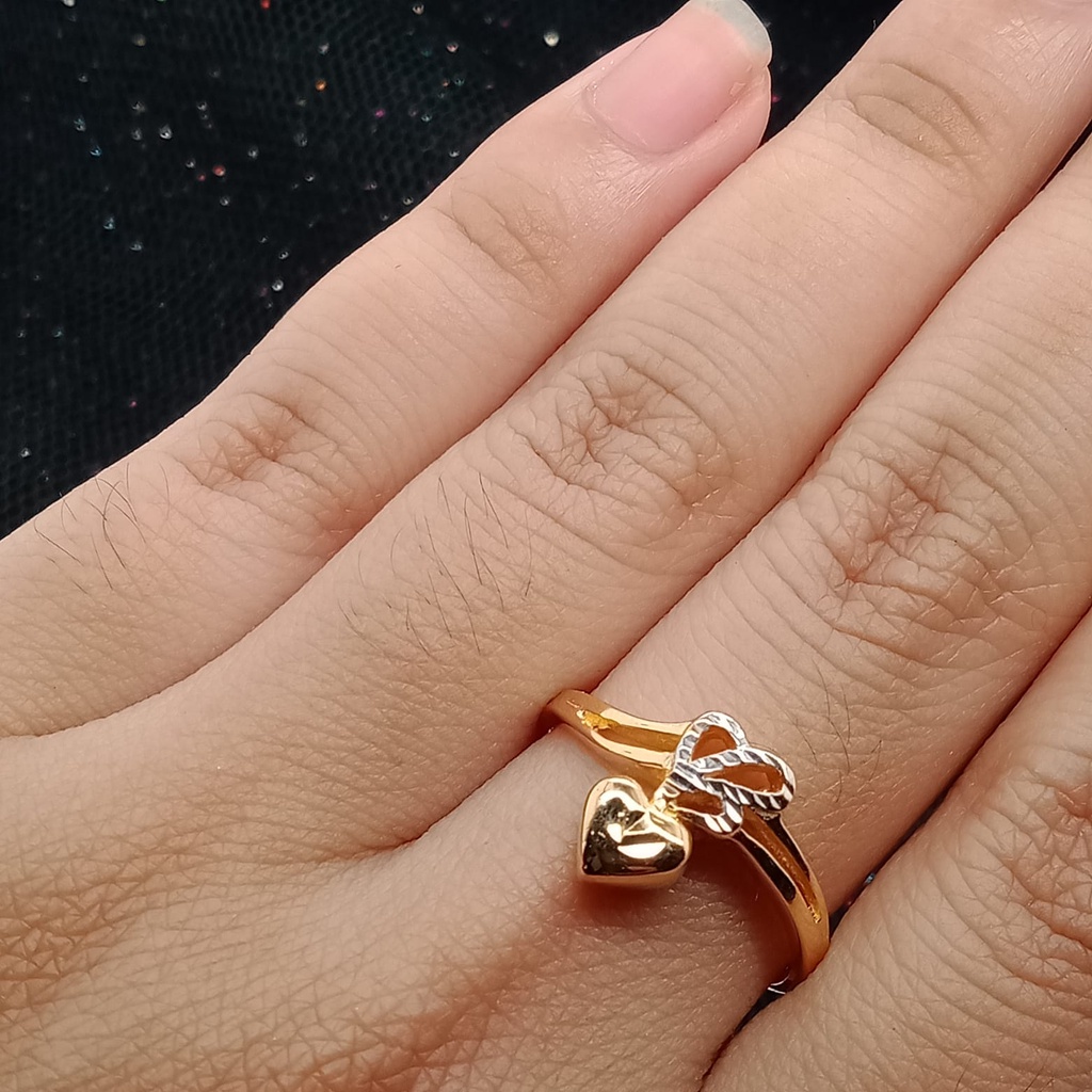 Cincin emas 17K - 2.85 gr kadar 750 - 3920