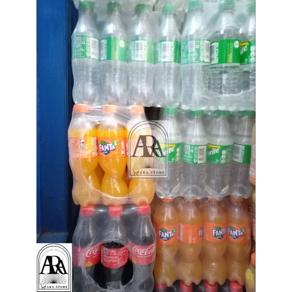 

CocaCola/Sprite/Fanta 390ml /Soft Drink 390ml CocaCola/Sprite/Fanta (1pack isi 12botol)