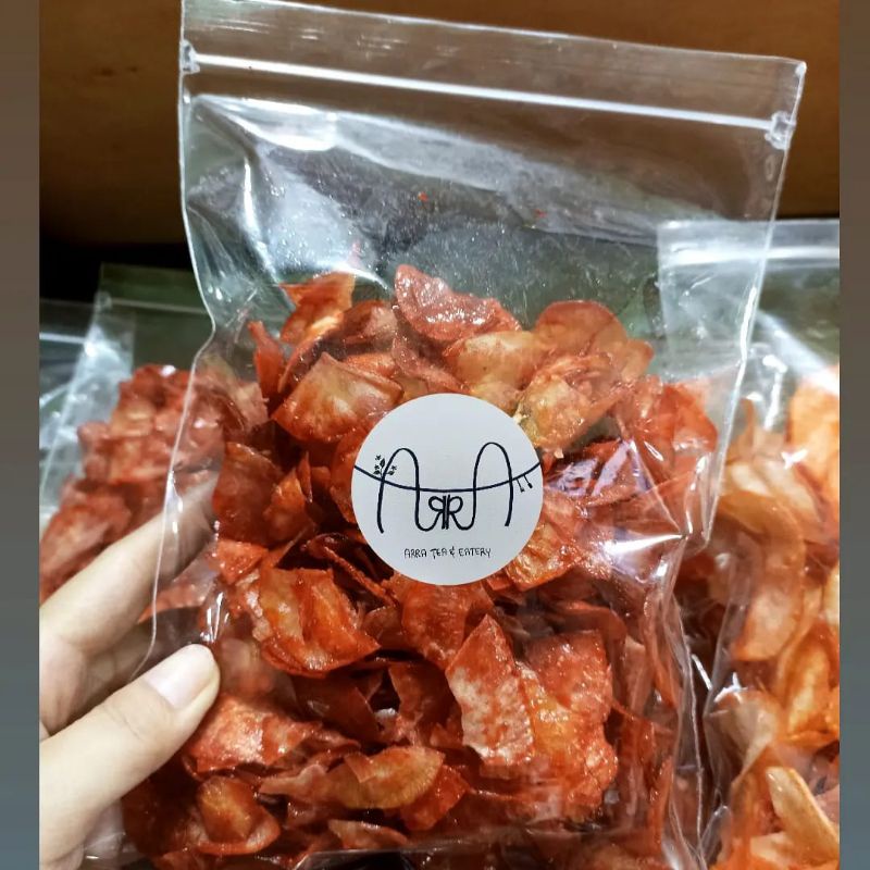 

Keripik Singkong Balado Pedas