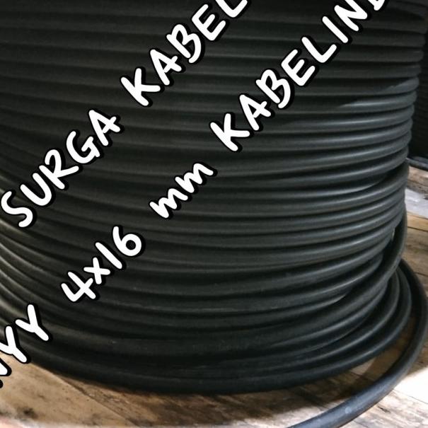 NYY 4x16 mm KABELINDO / KABEL TUFUR 4 x 16 / KABEL LISTRIK NYY 4 x 16