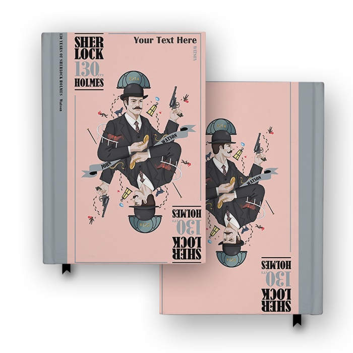 

Buku Catatan Notebook Sherlock Holmes 130 years Watson Diary Agenda Jurnal A5 A6