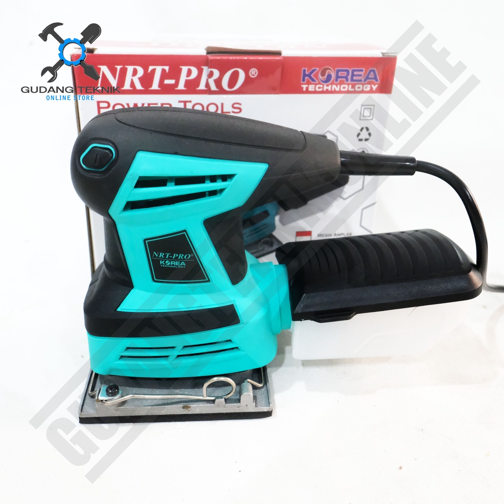 Mesin Amplas Sander NRT PRO X MAILTANK 940HD SH116 / Palm Sander Elektrik 940 HD SH 116 - Finishing Sander Square Kotak 940-HD SH-116