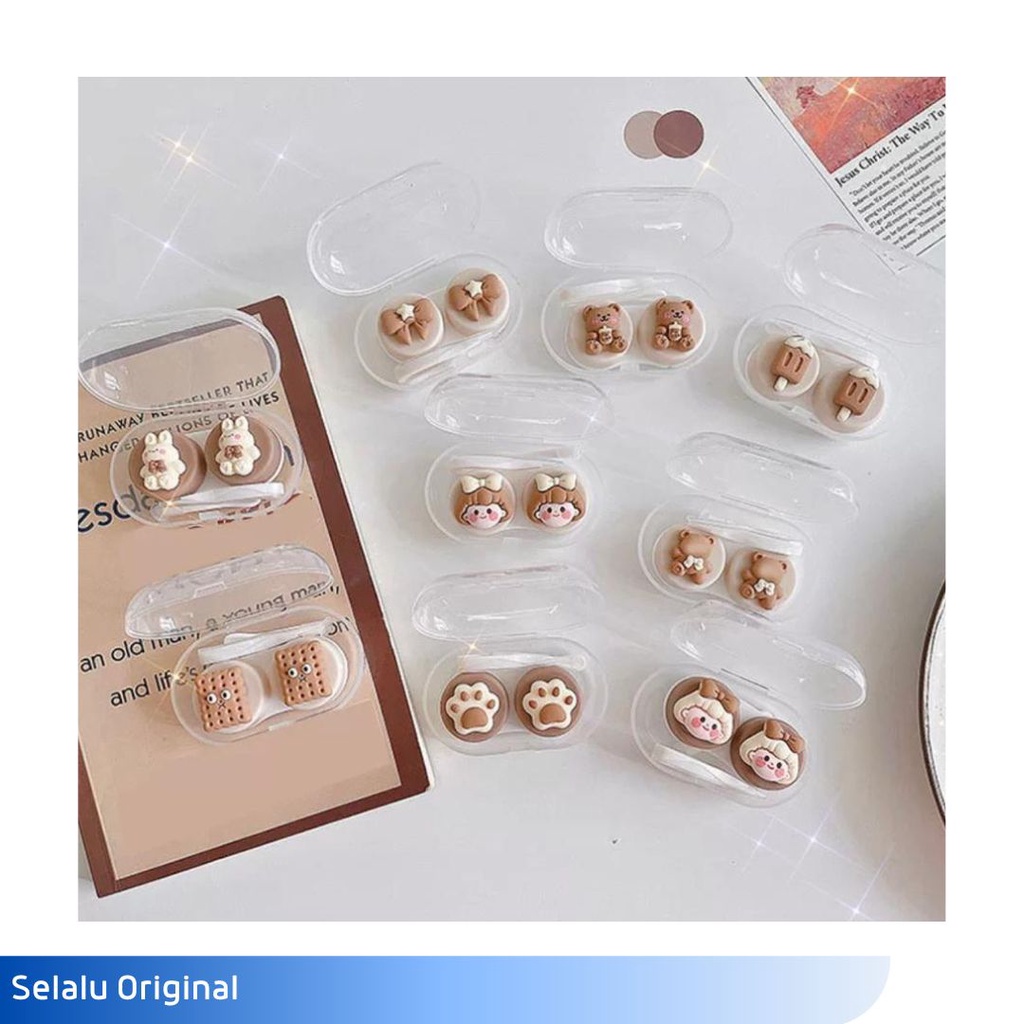 Tempat case softlens Mini Bear