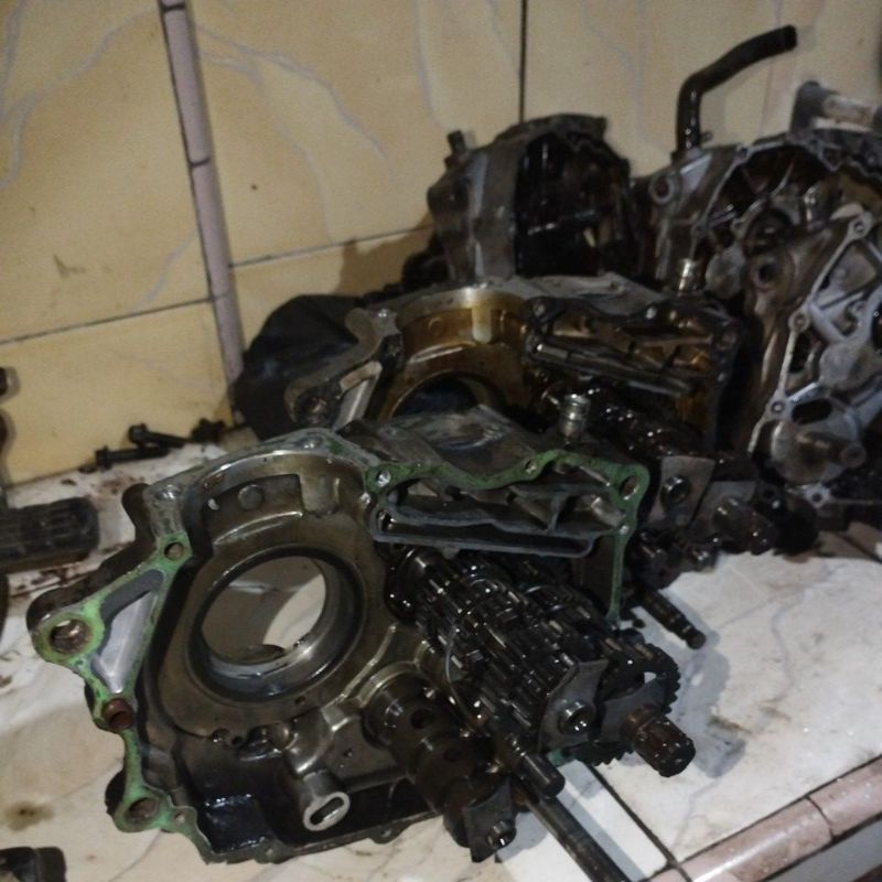 TRANMISI set Tiger rasio Reso original copotan Revo lama lawas PNP Megapro cb gl