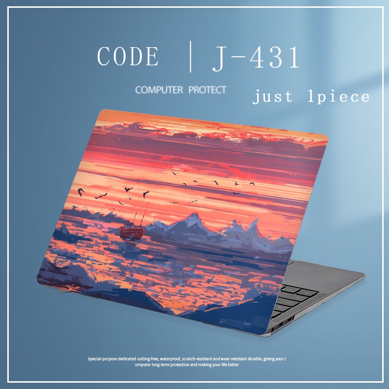 1pc Universal Bebas Potong (COD) Stiker Kulit Laptop Custom Untuk Dell Inspiron 5420inspiron 15 3515 14 &quot;15.6&quot; Notebook Komputer Decal Game Iron-Man Avengers Theme Designs Covers