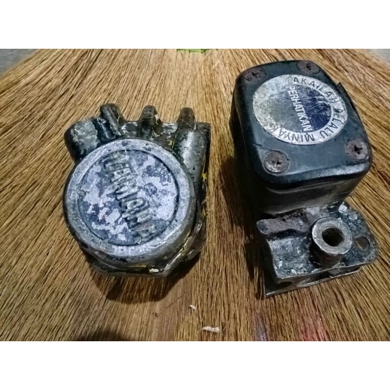kaliper master rem depan rx125 rx twin original bahan