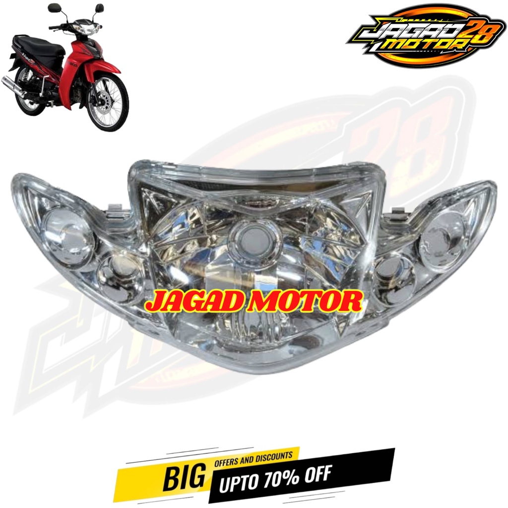 Mika Lampu Depan Set Reflektor Lampu Depan Yamaha Vega R New / Replektor Lampu Depan Yamaha Vega R New / Reflector Lampu Depan Yamaha Vega R New / Lampu Depan Yamaha Vega R New