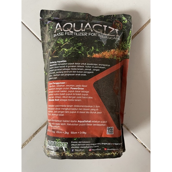 Pupuk Dasar Aqua Gizi