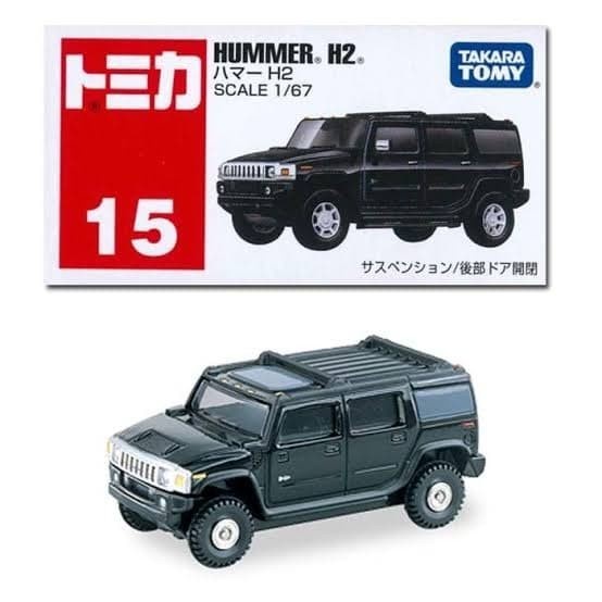 Tomica Regular 15 Hummer H2  diecast  Tomica Reguler Hummer H2
