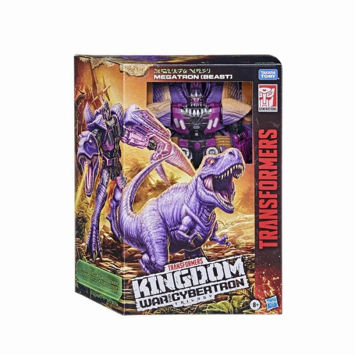 Transformers Kingdom Leader T Rex Megatron Beast TFOF0698