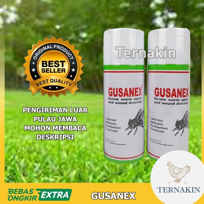 NEW SALE GUSANEX / GUSANEX SPRAY / OBAT LUKA UNTUK HEWAN STOK TERBATAS
