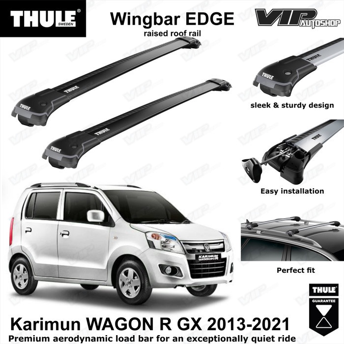 Suzuki Karimun WAGON R GX 2013-2021 Thule crossbar Wingbar EDGE