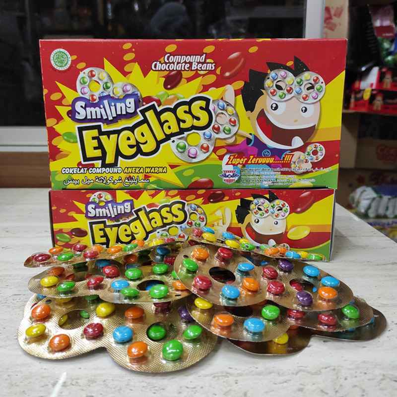 

Smiling Eyeglass Coklat Kacamata 1 pak isi 40 pcs