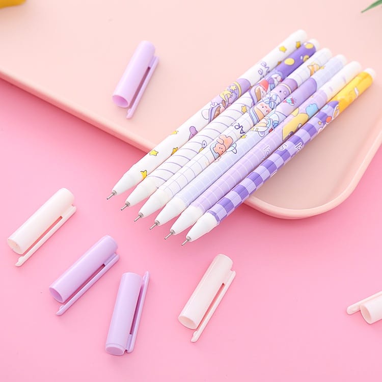 

【GFY】 Pulpen Gel Motif Cartoon/ Pulpen Korea Pelajar Dan Kantor Pena Lucu Import
