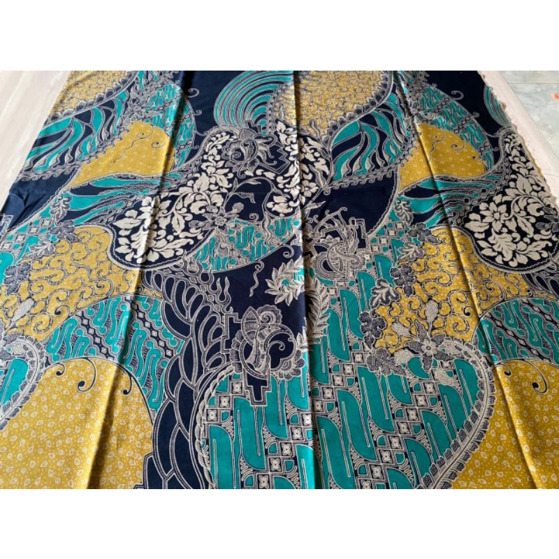 Kain Batik Hijau Jarik Kebaya Kode 956 Couple Katun Printing Sogan Lawasan Seragam Bridesmaid Metera