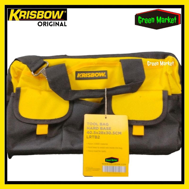 Krisbow Tas Perkakas 40,5x28x30,5 cm || Tool Bag Krisbow || Tas Perkakas Krisbow