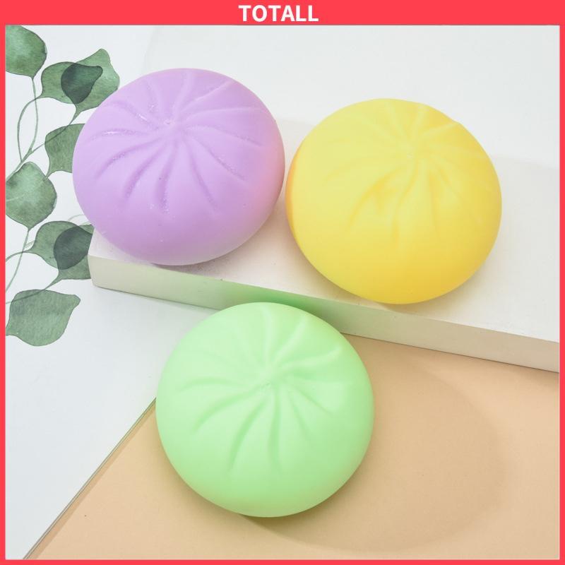 COD Mainan squishy stress ball pao Mainan bakpao palsu Dimsum bakpao mooncake hakau siomay mantau-Totall