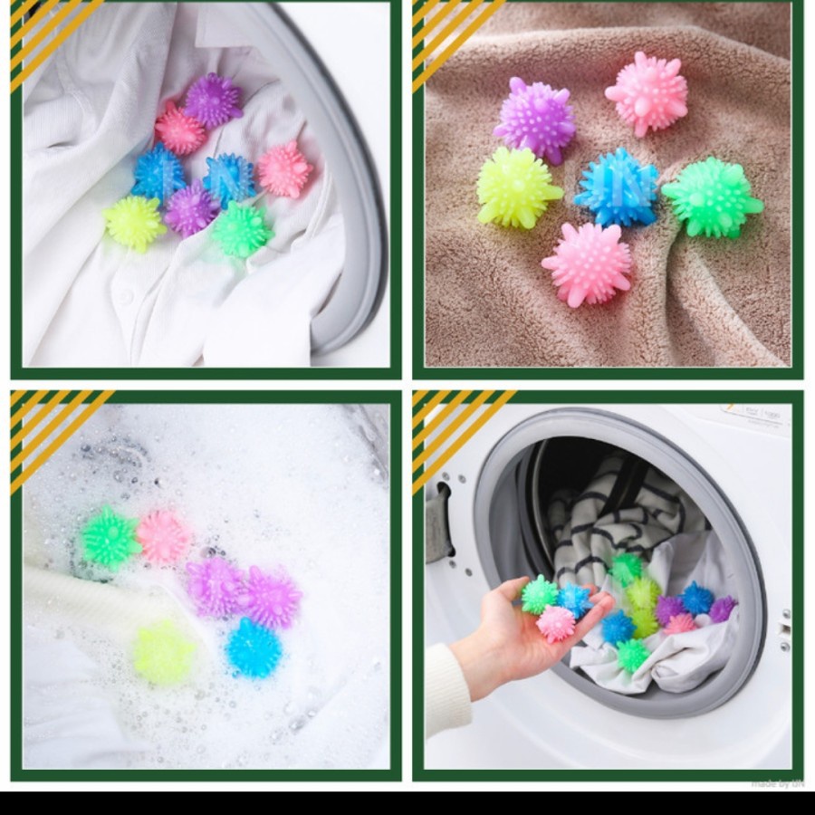 IKILOSHOP Washing Ball Magic Bola Laundry Silikon Mesin Suci Baju Bersih