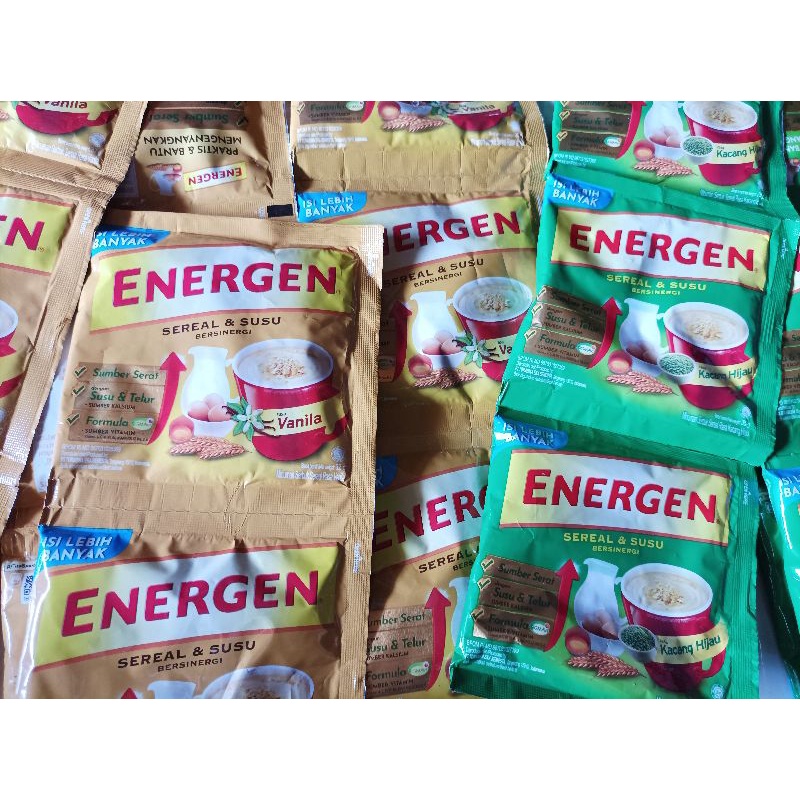 

Energen Sereal Susu Rasa Vanilla Kacang Hijau
