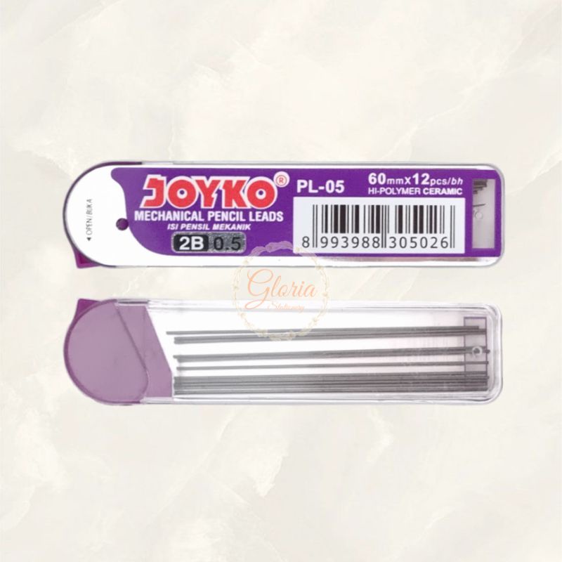 

Joyko isi pensil mekanik 0,5 PL 05/ Isi pensil mekanik 2B 0,5 PL 05 Joyko