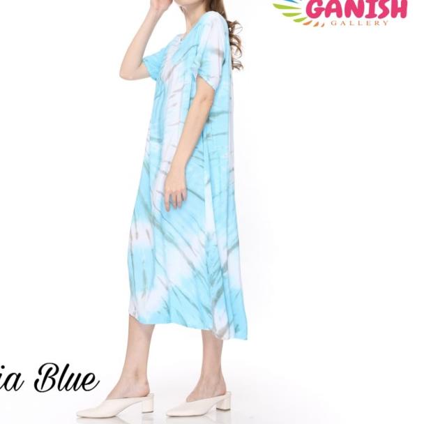 Daster Unik daster jumbo ibu menyusui katun adem daster bali premium - PURPLE