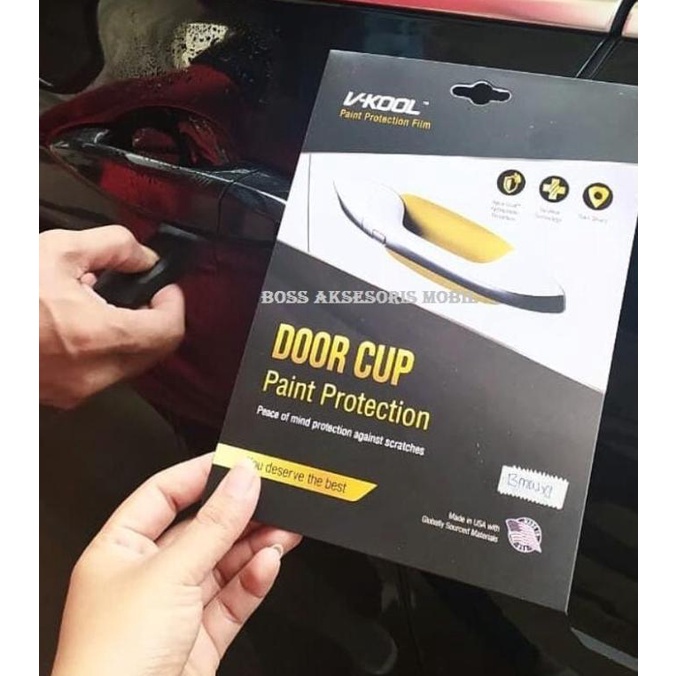 anti gores (Vkool) handle pintu door cup mobil Innova Fortuner Rush