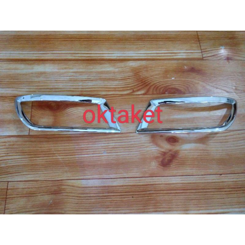 Cover ring reflektor grand all new Yaris 2014 2016 2017 Tipe G chrome