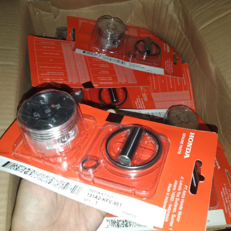 PISTON KIT SEHER KIT LEGENDA SUPRA FIT REVO OLD ORIGINAL 100%