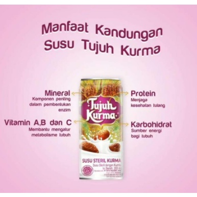 Minuman Susu Tujuh Kurma 200ml
