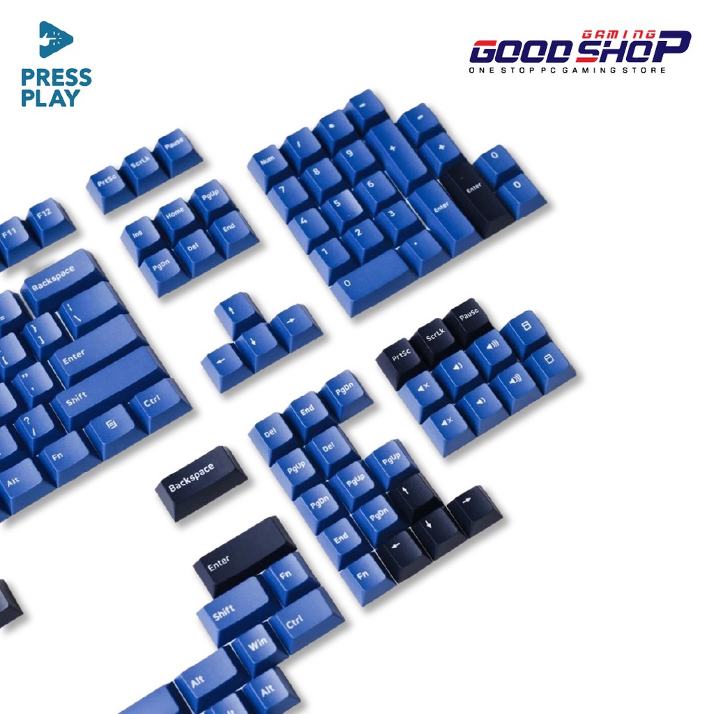 Press Play EBISU PBT Doubleshot Keycaps Keycap Set