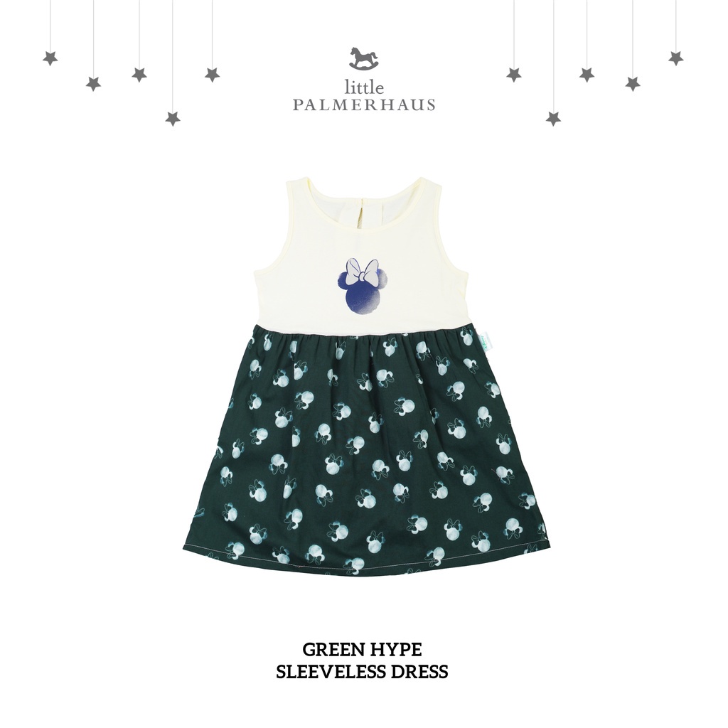 Little Palmerhaus Disney Jolly Mickey Sleeveless Dress Anak Perempuan 0-3 Tahun