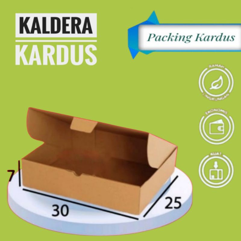 

kardus Die Cut 30x25x7-karton Box Dus packaging Hampers pizza baju kue tas murah